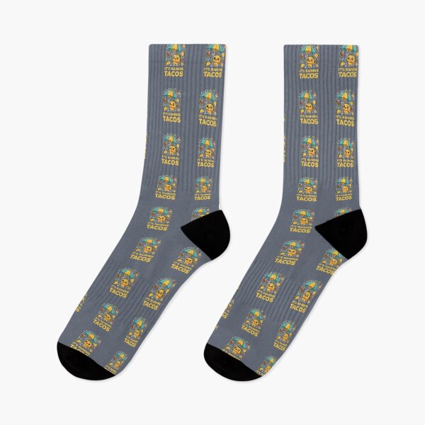 Item preview, It's Raining Tacos Funny Food Lover Pun designed and sold by SofiBlair.