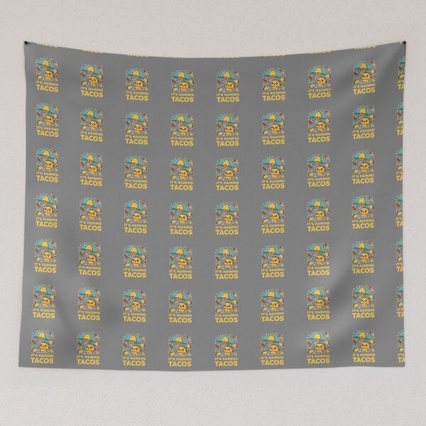 Item preview, It's Raining Tacos Funny Food Lover Pun designed and sold by SofiBlair.