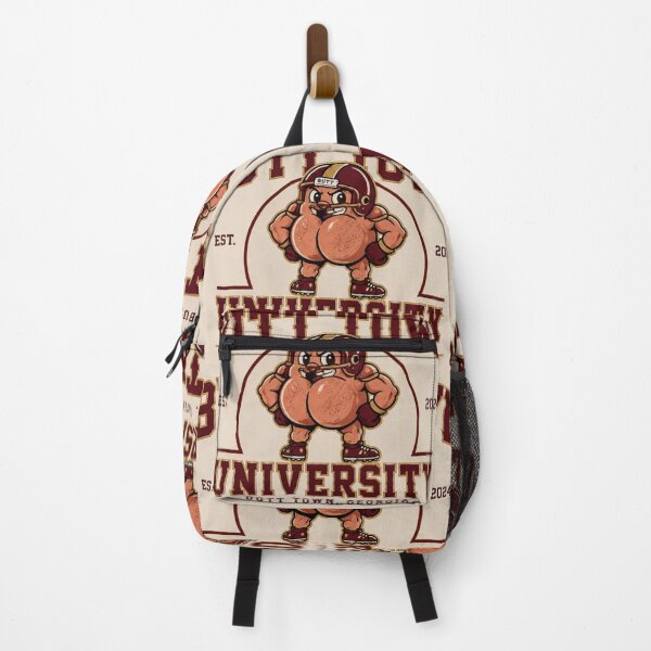 Item preview, Butt Town University Football – The Cheeks Mascot designed and sold by Pop, Culture and Stuff.