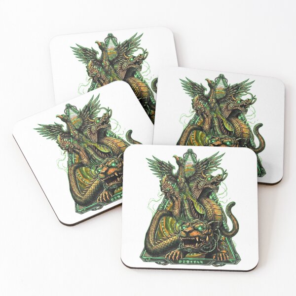 Item preview, Thai Mythical Cybernetic Guardian Beast Inking Art designed and sold by Clownimages.