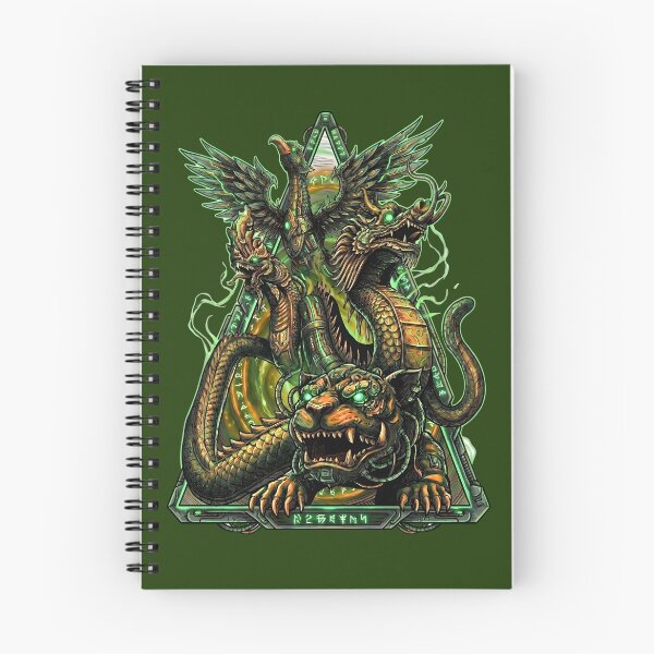 Item preview, Thai Mythical Cybernetic Guardian Beast Inking Art designed and sold by Clownimages.