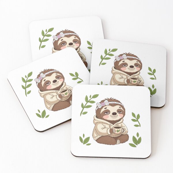 Item preview, Sloth Coffee Sloffee Chill designed and sold by WillowerStudio.