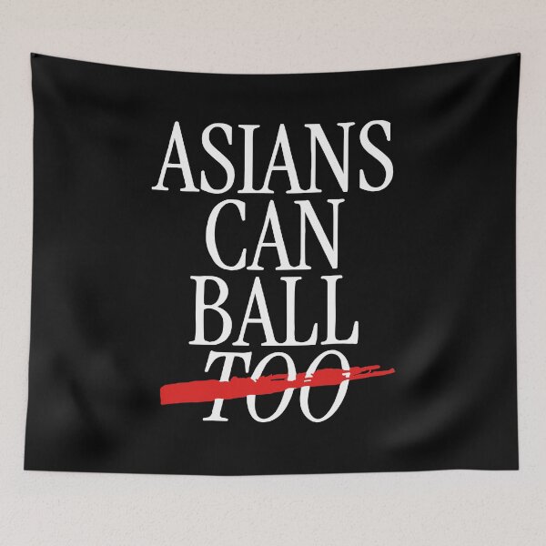 Item preview, Asians Can Ball Too designed and sold by DrawMotion.