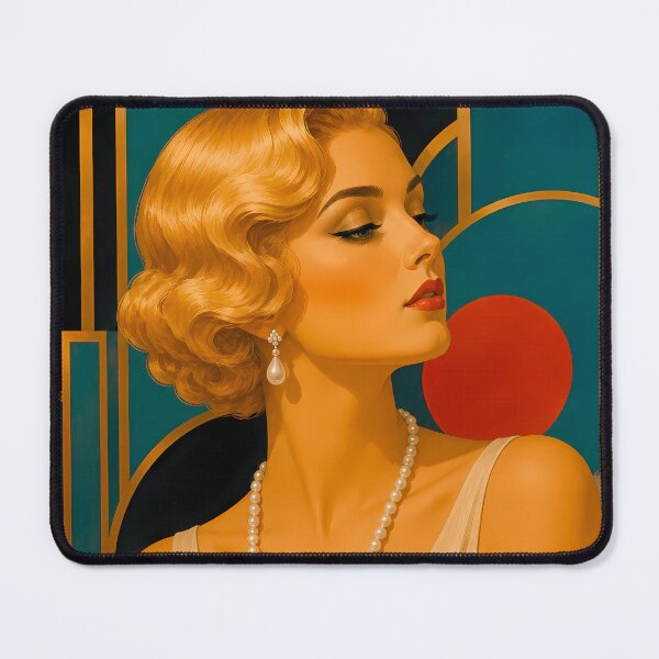 Item preview, Wall Art - Postcard - Deco Pearl Elegance designed and sold by ForeverPrintsOK.