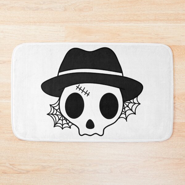 Item preview, Halloween skull with hat  designed and sold by Tanapan2529.