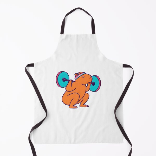 Item preview, Stay Calm And Squat On Capybara – Animal Gym Motivation Shirt designed and sold by Mouad-Doadi.