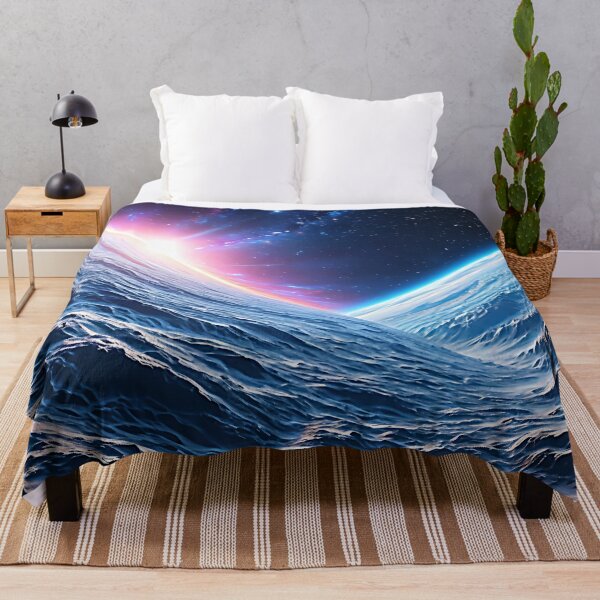 Item preview, Cosmic Energy Horizon - Sci-Fi Gamer Desk Mat & Dark Aesthetic Art designed and sold by CuteSlothWorld.