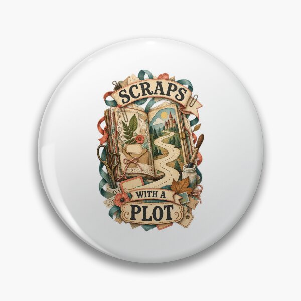 Item preview, Scraps With a Plot Storybook Collage designed and sold by UrbanCanvvas.