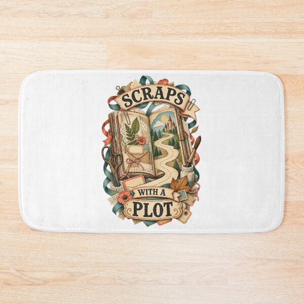 Item preview, Scraps With a Plot Storybook Collage designed and sold by UrbanCanvvas.