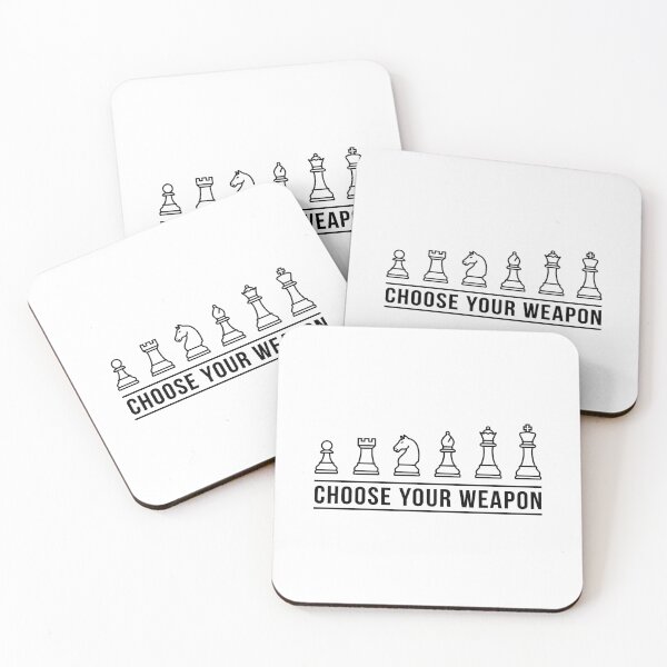 Item preview, Choose Your Weapon Chess Player Strategy Game designed and sold by Doodleoub.