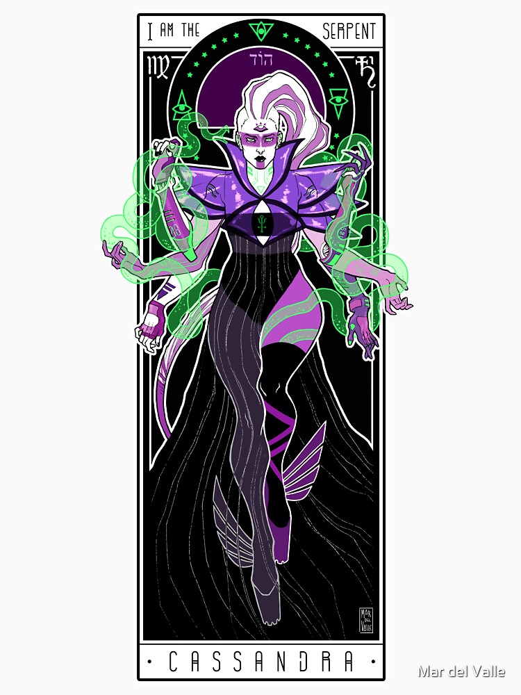 Cassandra - I Am The Serpent by mardelvallearts