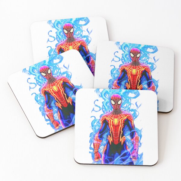 Item preview, Arachno Hero with Blue Energy Aura and Futuristic Suit designed and sold by Skully-Studio.
