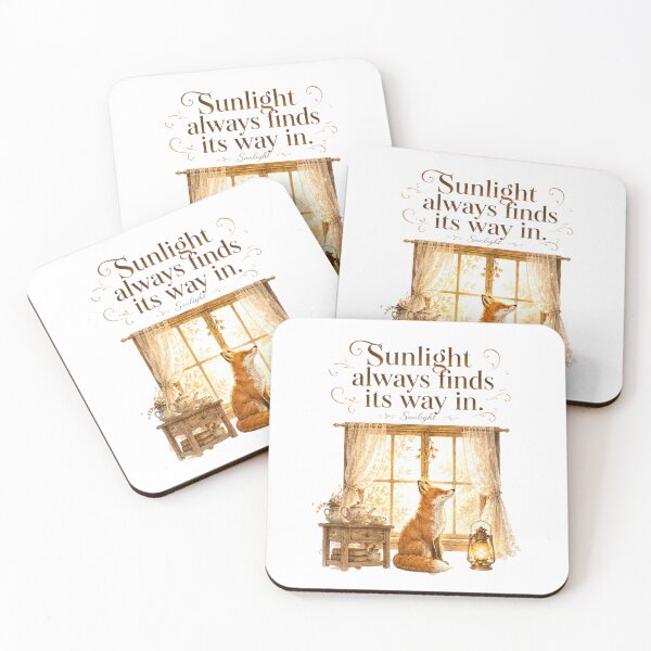 Item preview, Sunlight Always Finds Its Way In Vintage Fox Morning Light designed and sold by AQUILAKREO.