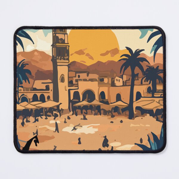 Item preview, Djemaa Travel Badge designed and sold by JacksoonLester.
