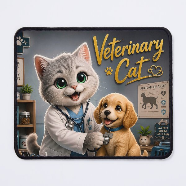 Item preview, Veterinary Cat designed and sold by Meow Story .