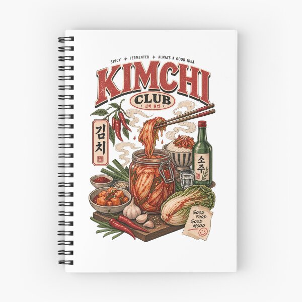 Item preview, Kimchi Vintage – Comida coreana fermentada de diseño retro designed and sold by AnteesocialTees.