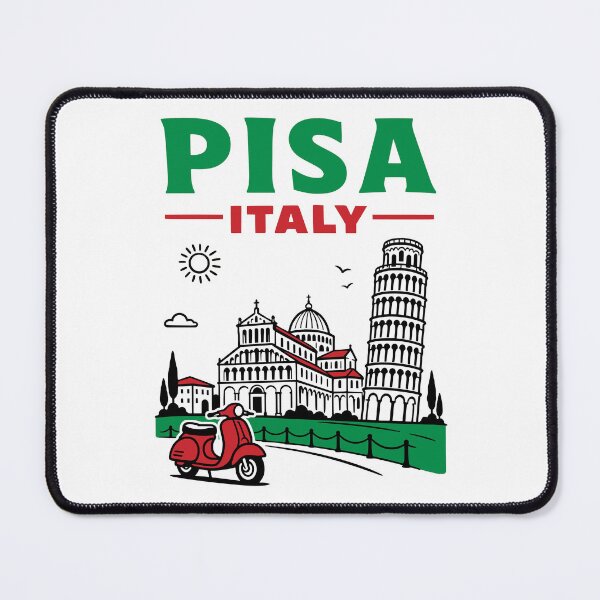 Item preview, Pisa City Italy designed and sold by Traveldrawings.