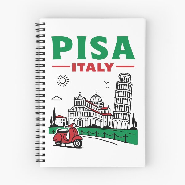 Item preview, Pisa City Italy designed and sold by Traveldrawings.