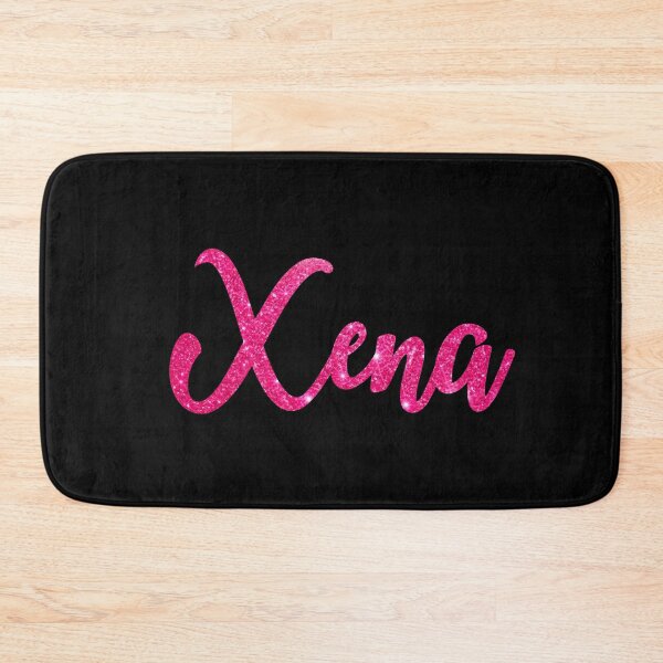Item preview, Xena Hot Pink Sparkly Personalised Name Design designed and sold by CamilasPrints.