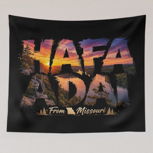 Item preview, Håfa Adai from Missouri: Ozark Sunset Spirit designed and sold by BlissBlvdShop.