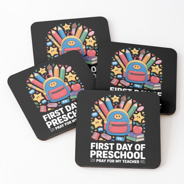 Item preview, FIRST DAY OF PRESCHOOL – PRAY FOR MY TEACHER designed and sold by jkrphoto.