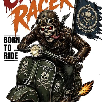 Artwork thumbnail, Cafe Racer Born To Ride by Sovereign Supply Co.