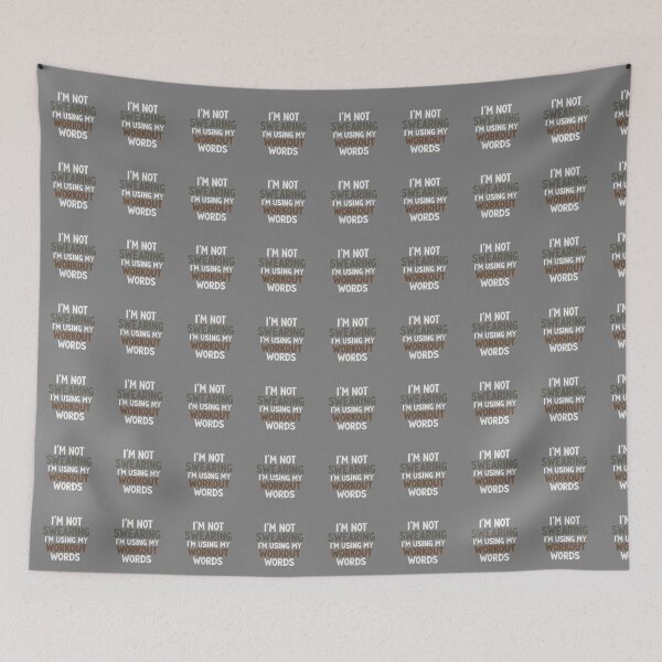 Item preview, I'm Not Swearing I'm Using My Workout Words Gym Humor Fitness Training designed and sold by SofiBlair.