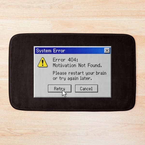 Item preview, Motivation Not Found designed and sold by virusRojo.