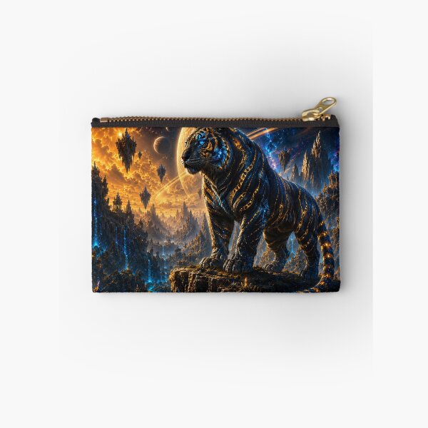 Item preview, Cosmic Tiger – Celestial Guardian of the Stars designed and sold by ZYVARENNE.