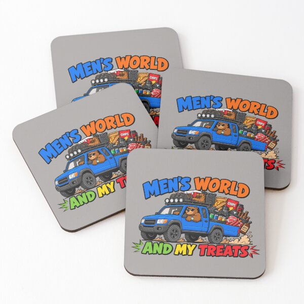 Item preview, Men’s World & My Treats – Funny Bear Truck Shirt designed and sold by Aimetoi.