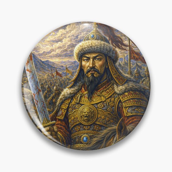 Item preview, Genghis Khan – Conqueror of the Mongol Empire designed and sold by GalleryKauffeld.