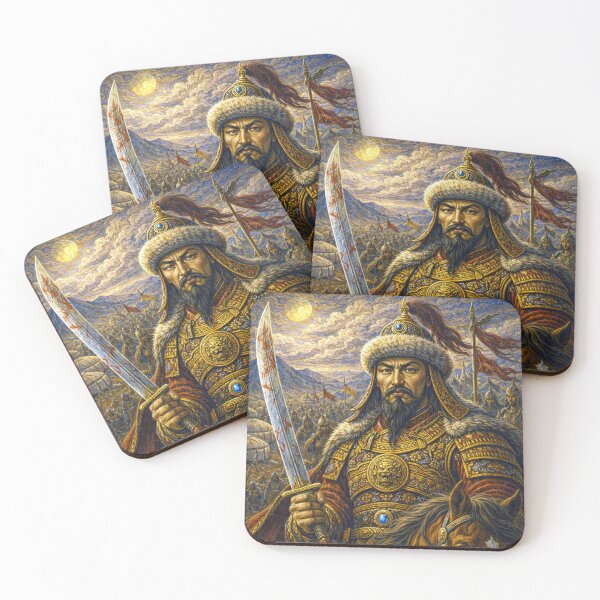 Item preview, Genghis Khan – Conqueror of the Mongol Empire designed and sold by GalleryKauffeld.