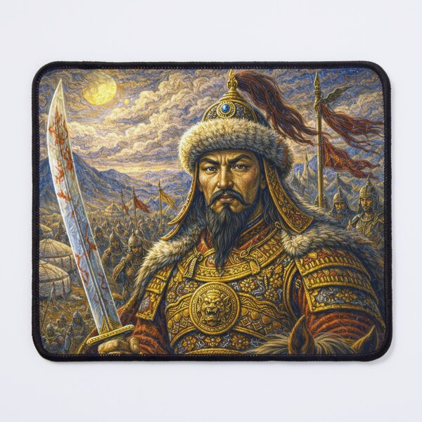 Item preview, Genghis Khan – Conqueror of the Mongol Empire designed and sold by GalleryKauffeld.