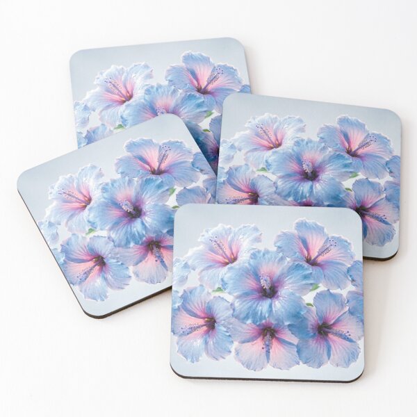 Item preview, Soft Baby Blue Flower Cluster designed and sold by IntelliMindDesigns.