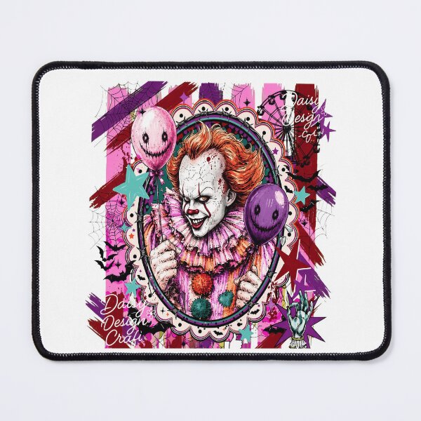 Item preview, Creepy Pink Clown Horror Carnival Art Design designed and sold by MichaelMo52883.