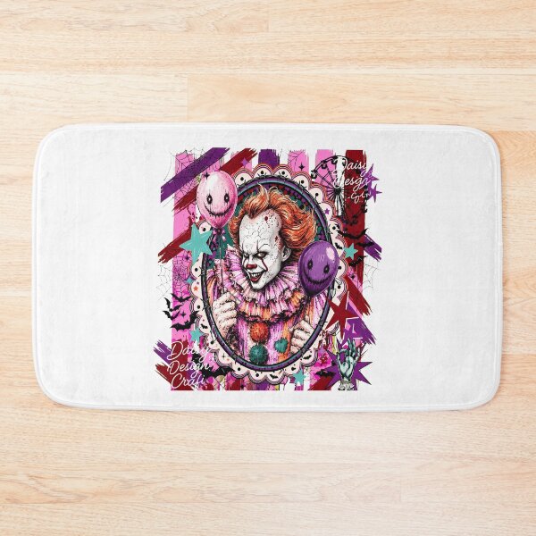 Item preview, Creepy Pink Clown Horror Carnival Art Design designed and sold by MichaelMo52883.