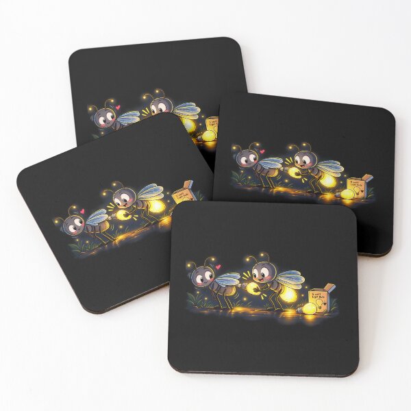 Item preview, Cute Firefly Love – Magical Night Glow & Friendship designed and sold by waikibi ⭐⭐⭐⭐⭐.