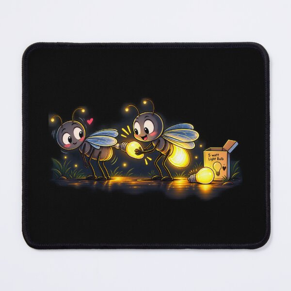 Item preview, Cute Firefly Love – Magical Night Glow & Friendship designed and sold by waikibi ⭐⭐⭐⭐⭐.
