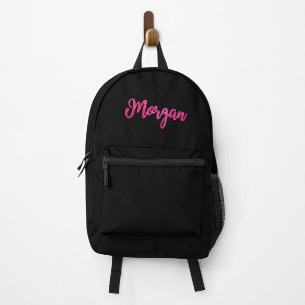 Item preview, Morgan Hot Pink Sparkly Personalised Name Design designed and sold by CamilasPrints.