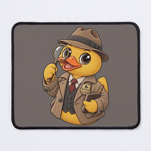 Item preview, Rubber Duck Detective – Vintage Edition designed and sold by BROHLine Studio.