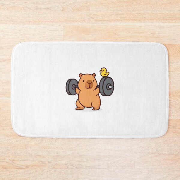 Item preview, Maximum Lifts Capybara Bench Press – Cute Animal Gym Motivation Shirt designed and sold by Mouad-Doadi.