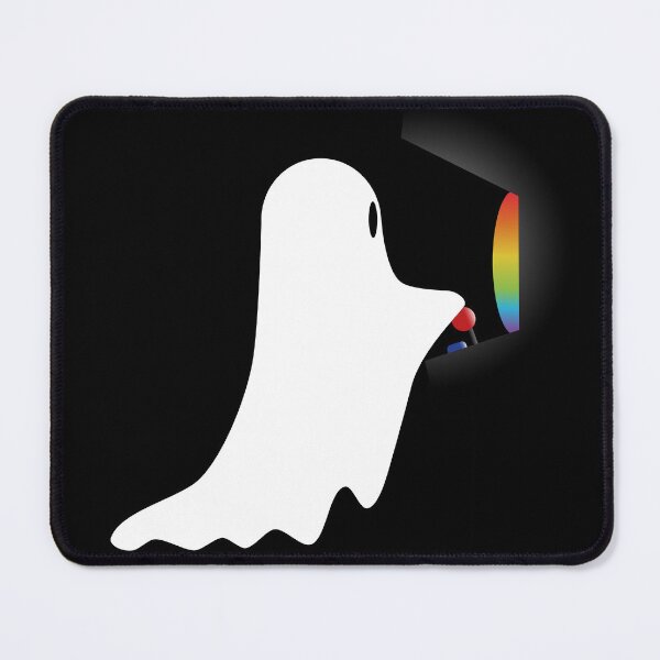 Item preview, Spooky Ghost Playing Arcade Game – Cute Halloween Gamer designed and sold by Rav3nArt.