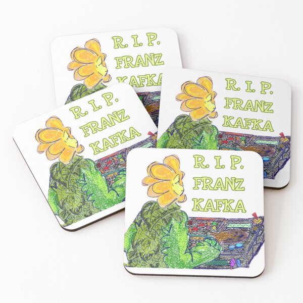 Item preview, Flower DJ Franz Kafka Style designed and sold by OneWeekByte.