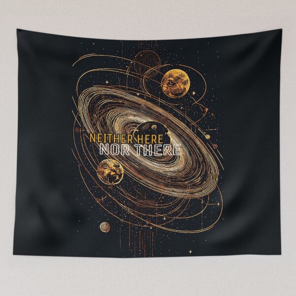 Item preview, Neither Here Nor There - Cosmic Surrealism Art designed and sold by REDCLASH2002.