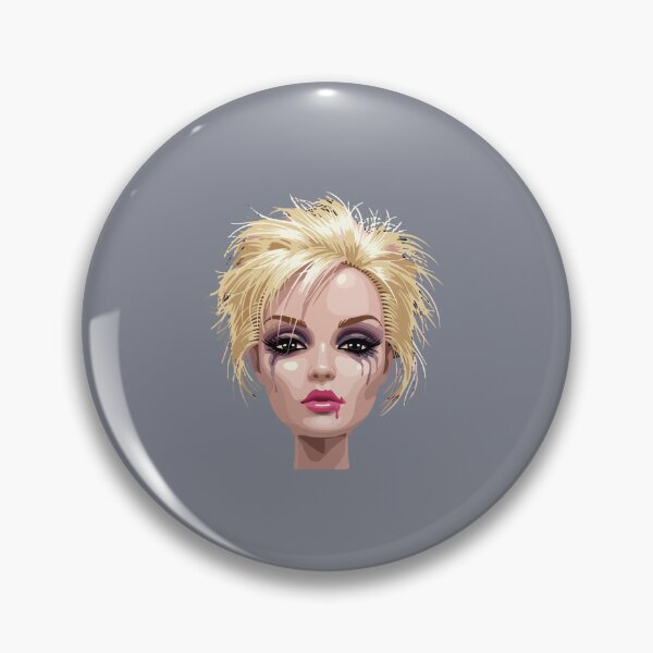 Item preview, Alternative Goth Emo Punk Woman Smudged Makeup designed and sold by SofiBlair.