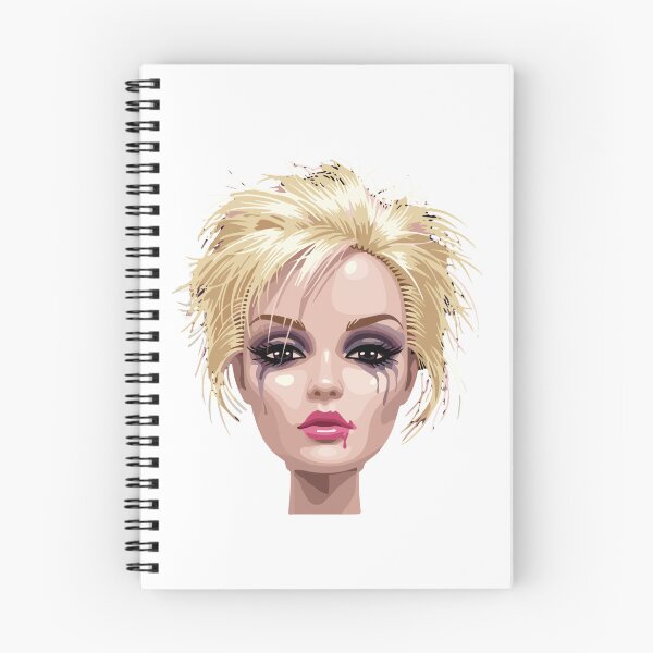 Item preview, Alternative Goth Emo Punk Woman Smudged Makeup designed and sold by SofiBlair.