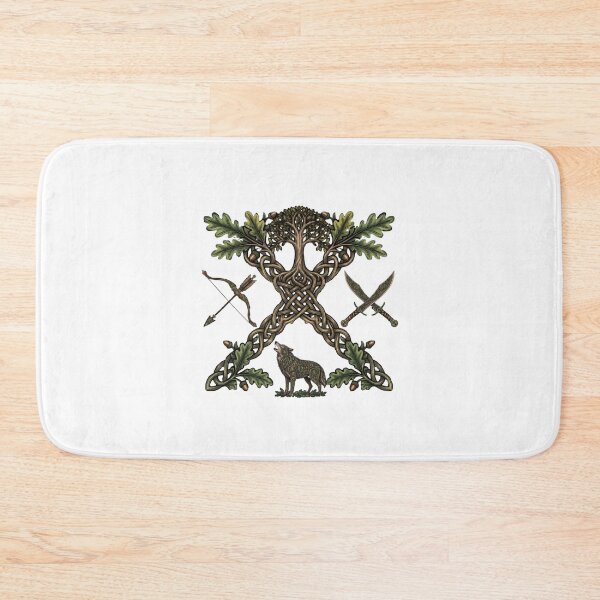Item preview, D&D Ranger Class: Forest Warden & Wolf Companion Emblem designed and sold by Genkiess.