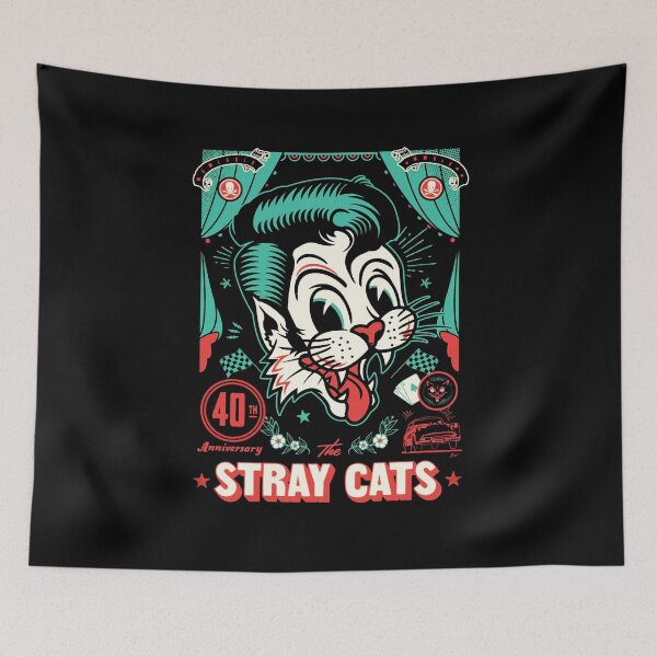 Aperçu de l'œuvre groupe Stray Cats créée et vendue par Turinamu.