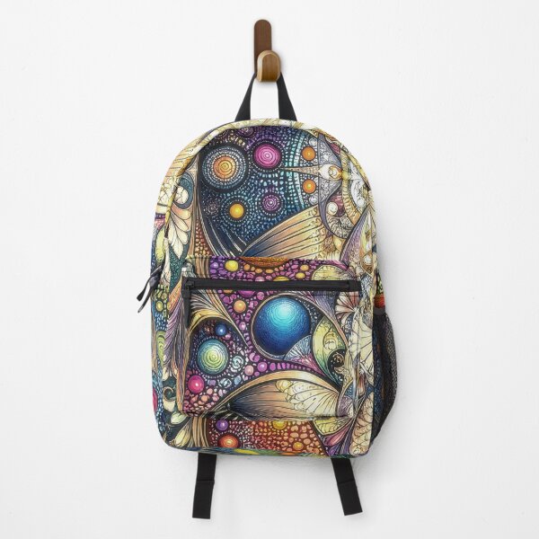 Item preview, Celestial Symphony Art Nouveau Stained Glass Mandala designed and sold by Frackxion.