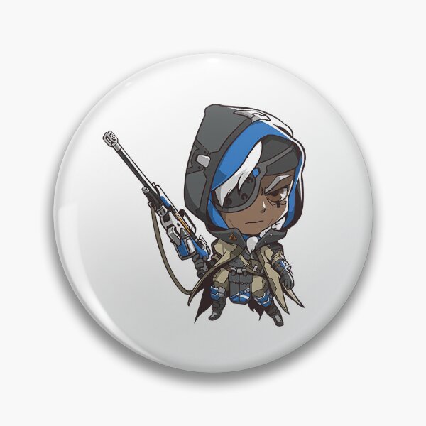 Item preview, Cute Ana Amari Overwatch Sticker designed and sold by avalonworks.